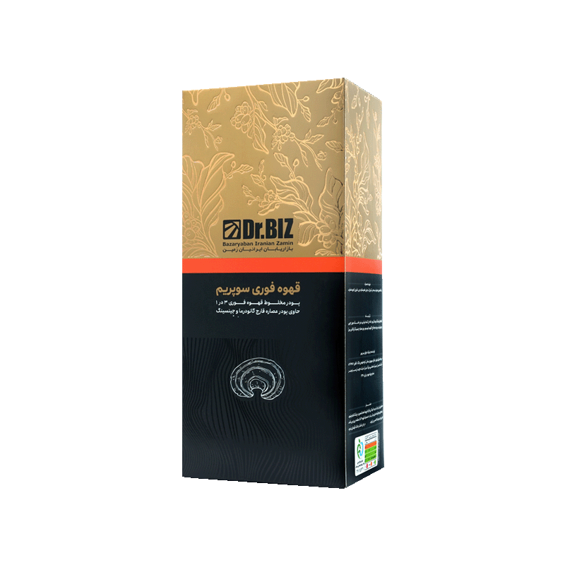 کافه سوپریم با قارچ گانودرما ۲۰ عددی (قهوه)